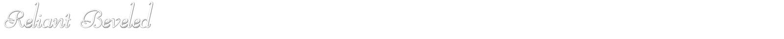 Reliant Trash font preview